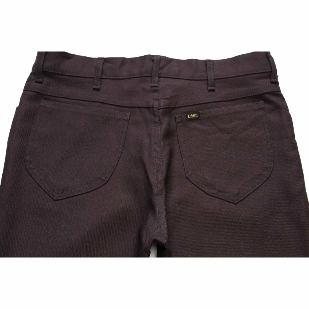 Lee - 90s USA製 Leeリー 202 ポリエステルパンツ 焦げ茶 w33☆69 Lee - 90s USA製 Leeリー 202 ポリエステルパンツ 焦げ茶 w33☆69