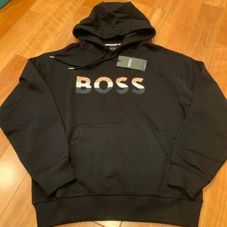 ヒューゴボス(HUGO BOSS)のボス　BOSS  ヒューゴボス　フーディ　パーカー　ストライプロゴ　大谷翔平(パーカー)