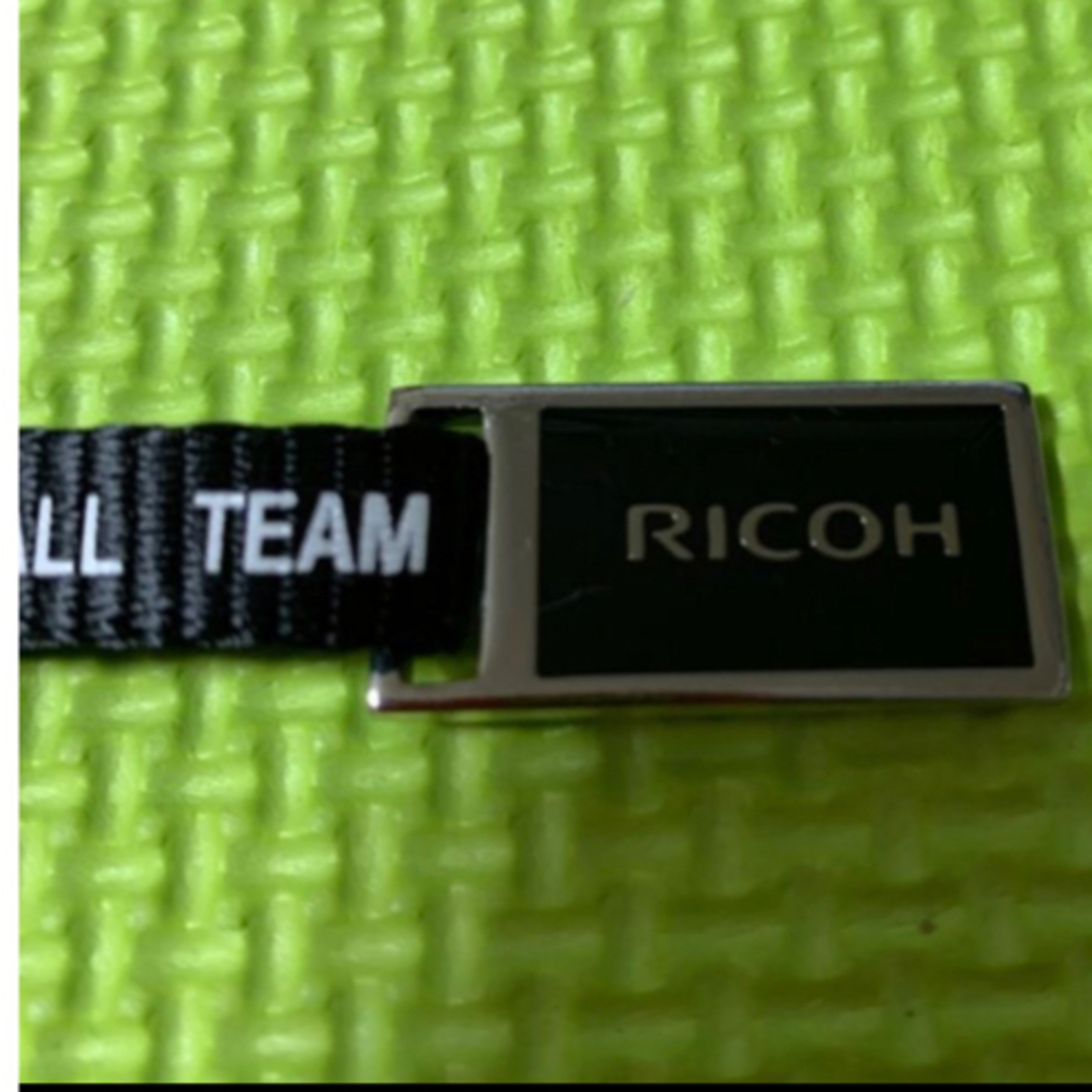 RICOH(リコー)のリコー　ブラックラムズ　ストラップ　2本セット エンタメ/ホビーのエンタメ その他(その他)の商品写真