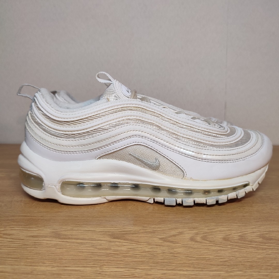 ☆8 大人気 NIKE AIR MAX 97 ALL WHITE 24cm