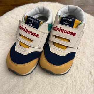 ミキハウス(mikihouse)のミキハウス✖︎ミズノ　キッズシューズ　14.5センチ(スニーカー)