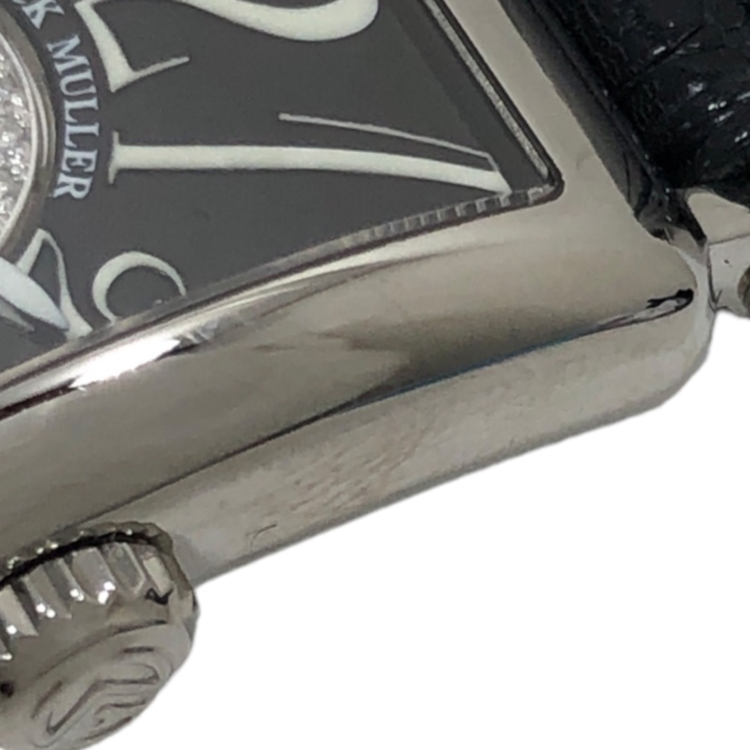 FRANCK MULLER(フランクミュラー)の　フランク・ミュラー FRANCK MULLER ロングアイランド 902 QZ CD 1P AC ブラック SS クオーツ レディース 腕時計 レディースのファッション小物(腕時計)の商品写真