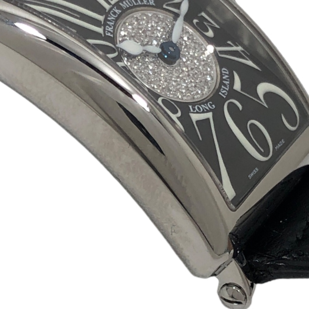 FRANCK MULLER(フランクミュラー)の　フランク・ミュラー FRANCK MULLER ロングアイランド 902 QZ CD 1P AC ブラック SS クオーツ レディース 腕時計 レディースのファッション小物(腕時計)の商品写真