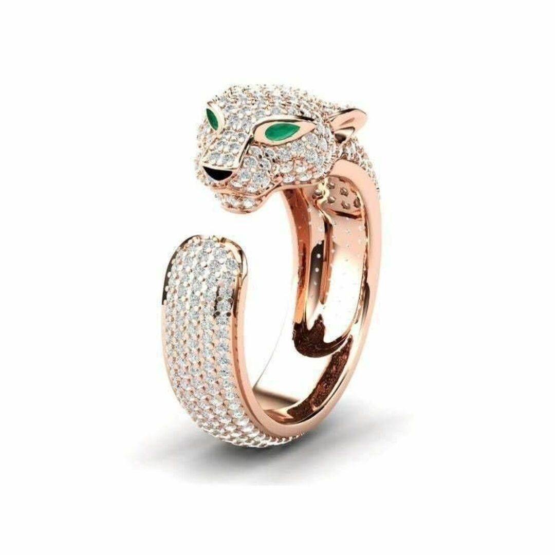 【SALE】リング メンズ ピンク トラ タイガー 虎 指輪 18号 メンズのアクセサリー(リング(指輪))の商品写真
