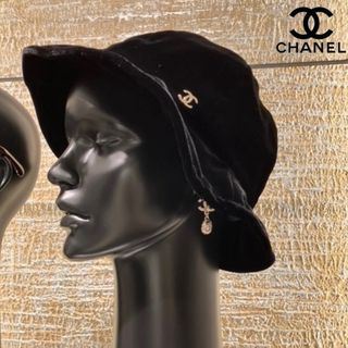 シャネル(CHANEL)の専用です♡CHANEL シャネル ベルベット ハット 22B(ハット)