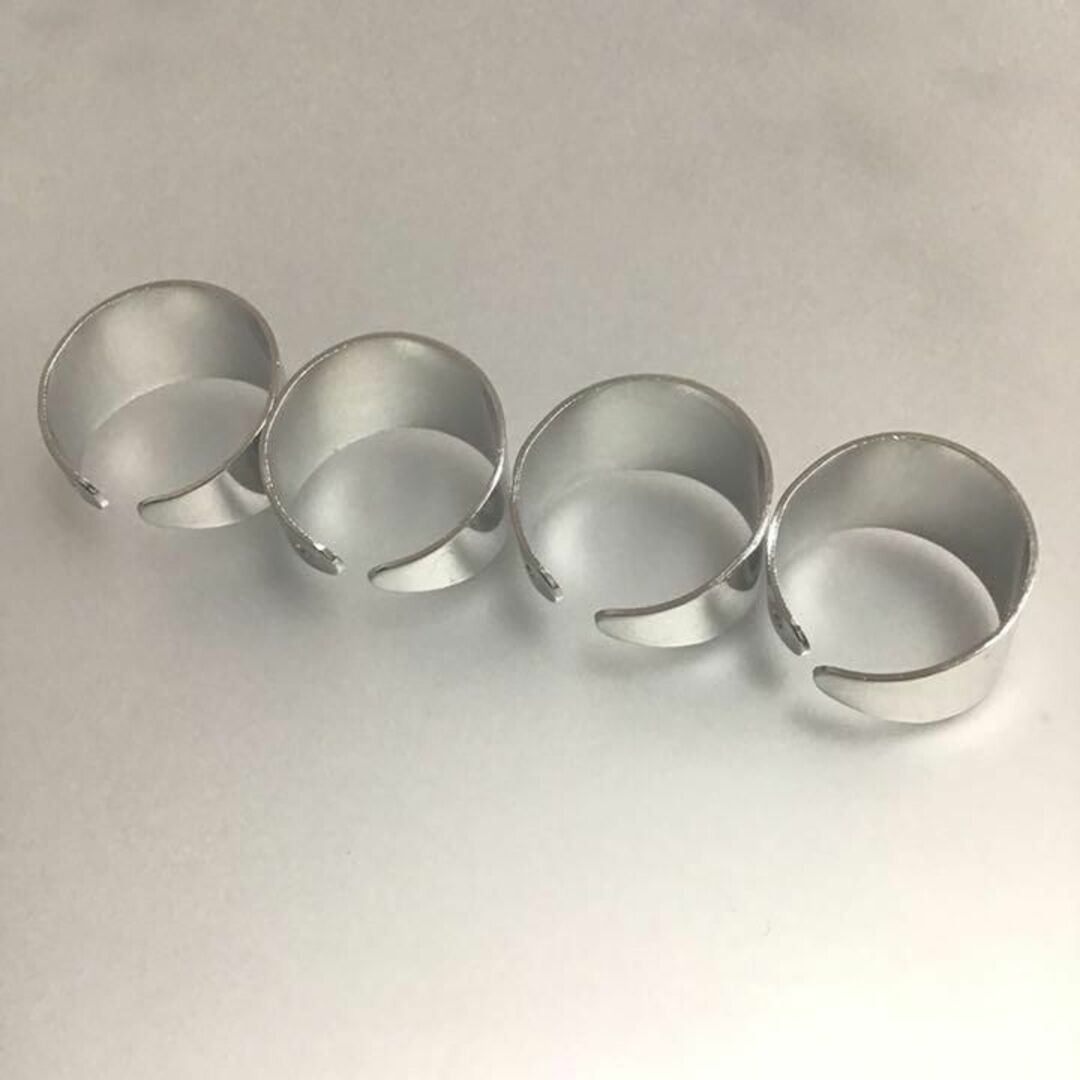 4連リング typeB オープン 指輪　メンズ　レディース　韓国 メンズのアクセサリー(リング(指輪))の商品写真