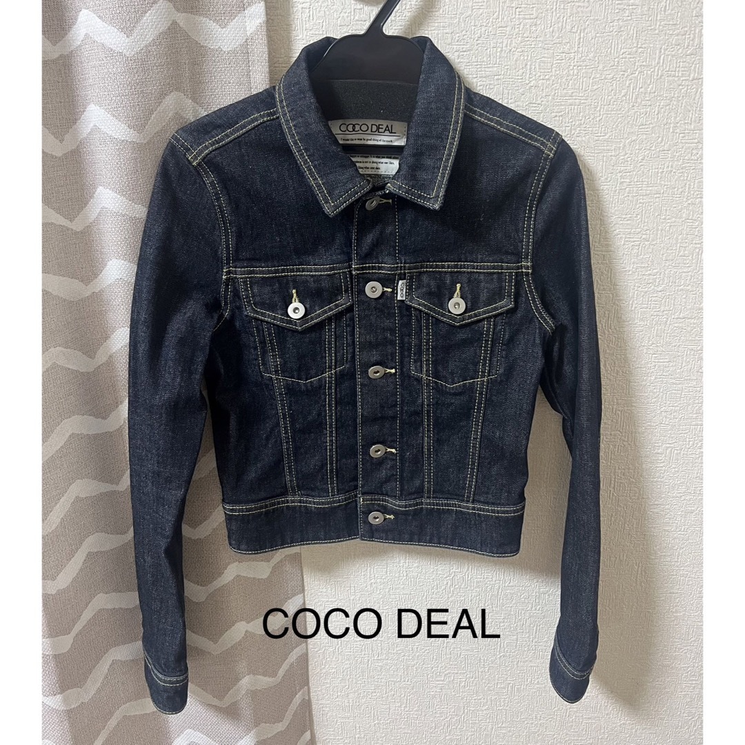 COCO DEAL(ココディール)のCOCO DEAL デニムジャケット Gジャン レディースのジャケット/アウター(Gジャン/デニムジャケット)の商品写真