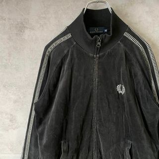 FRED PERRY - フレッドペリートラックジャケットPREDPERRY茶色×水色 