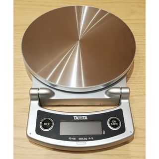 タニタ(TANITA)のタニタ(TANITA) デジタルクッキングスケール シルバー KD-400-SV(調理道具/製菓道具)