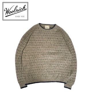 ウールリッチ(WOOLRICH)の"Woolrich" ウールリッチ 90's〜 バーズアイ ニット セーター(ニット/セーター)