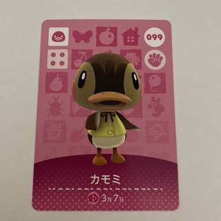 どうぶつの森　amiiboカード 099 カモミ　アミーボカード(その他)