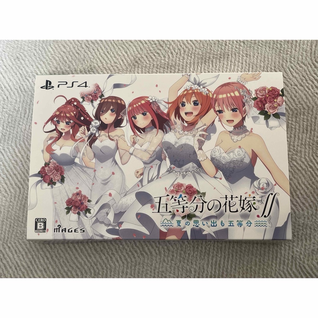 PlayStation4(プレイステーション4)の五等分の花嫁∬ ～夏の思い出も五等分～ 限定版 エンタメ/ホビーのゲームソフト/ゲーム機本体(家庭用ゲームソフト)の商品写真