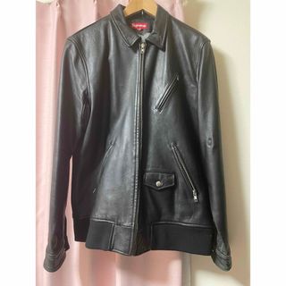 シュプリーム(Supreme)のsupreme leather jacket(レザージャケット)