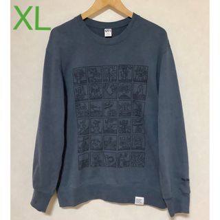 ユニクロ(UNIQLO)の キース・ヘリング1stエキシビジョン スウェットシャツ（長袖）XL(スウェット)