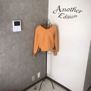 アナザーエディション(ANOTHER EDITION)のアナザーエディション♡1度着用　ニット(ニット/セーター)