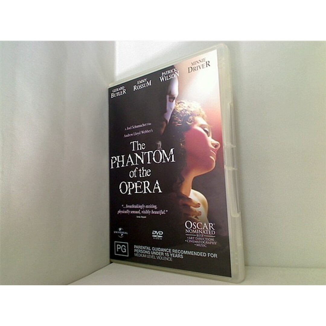 オペラ座の怪人 The Phantom of the Opera  2004 Version   NON-USA Format PAL Region 4 Import Australia エンタメ/ホビーのDVD/ブルーレイ(その他)の商品写真