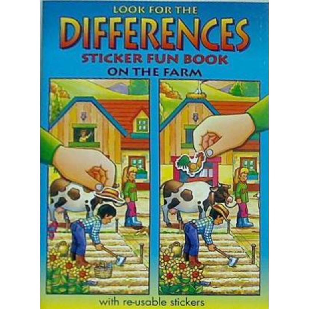 Look for the Differences Sticker Fun Book エンタメ/ホビーの本(洋書)の商品写真