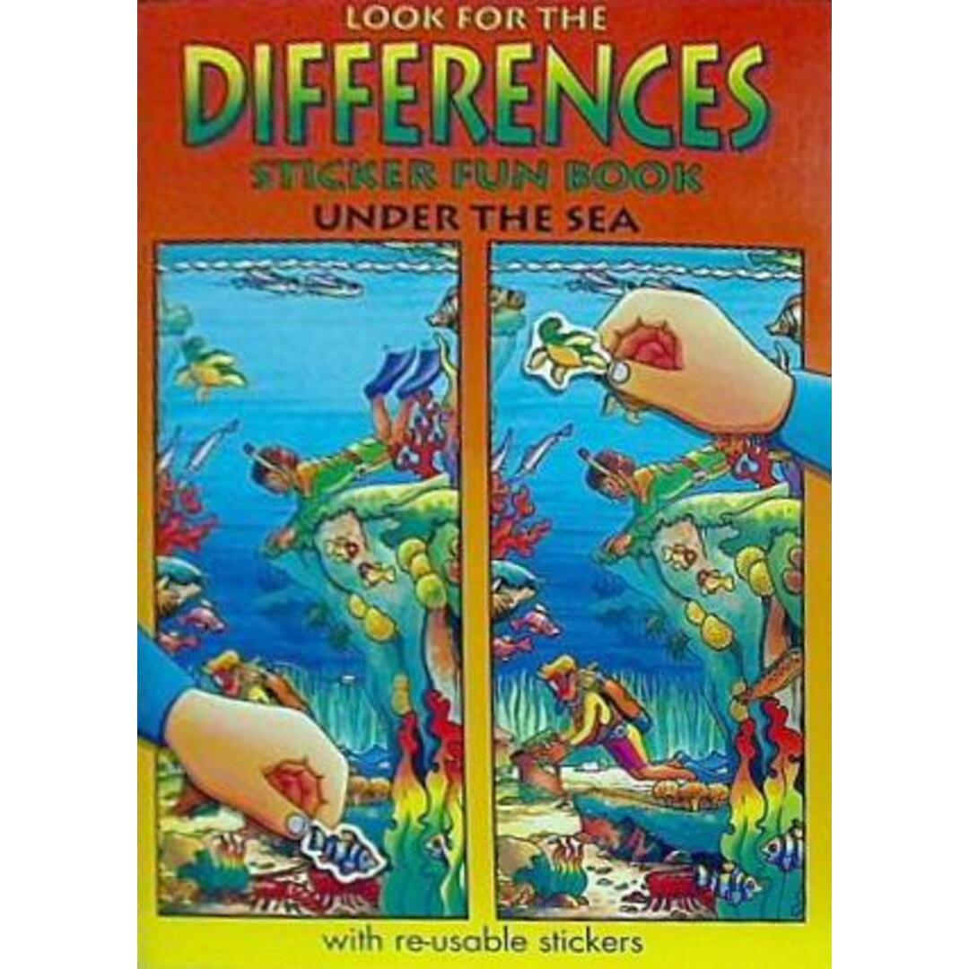Look for the Differences Sticker Fun Book エンタメ/ホビーの本(洋書)の商品写真