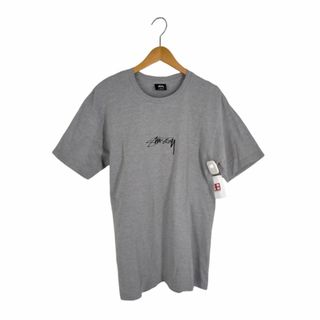 ステューシー(STUSSY)のStussy(ステューシー) ロゴ刺しゅうクルーネックTシャツ メンズ トップス(Tシャツ/カットソー(半袖/袖なし))