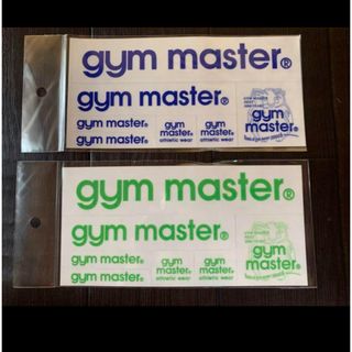 GYM MASTER - ジムマスター　ステッカー2枚セット！