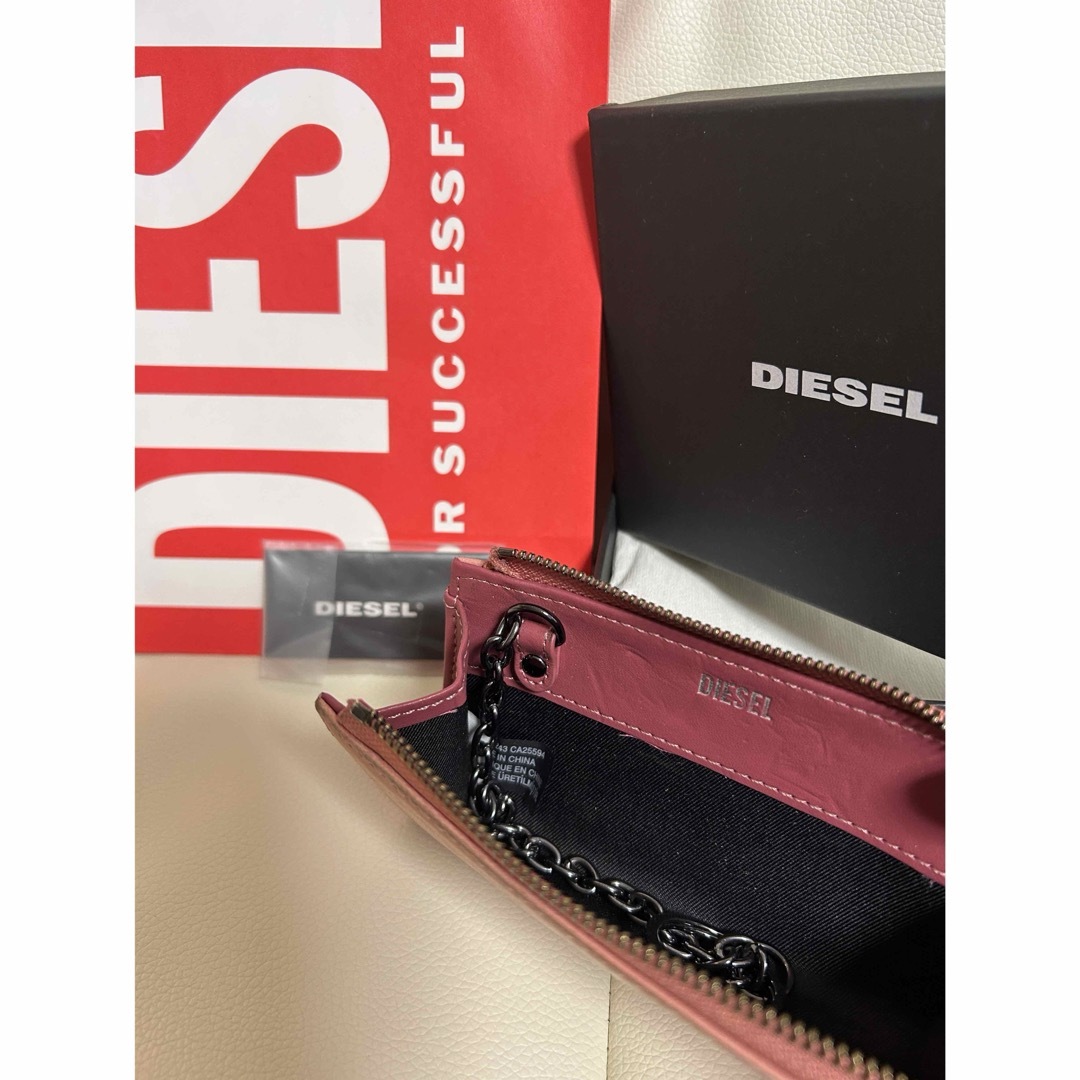 DIESEL(ディーゼル)の⭐︎ディーゼル キーケース/コインケース（ピンク） レディースのファッション小物(コインケース)の商品写真