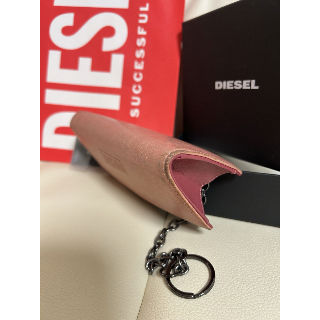 DIESEL(ディーゼル)の⭐︎ディーゼル キーケース/コインケース（ピンク） レディースのファッション小物(コインケース)の商品写真