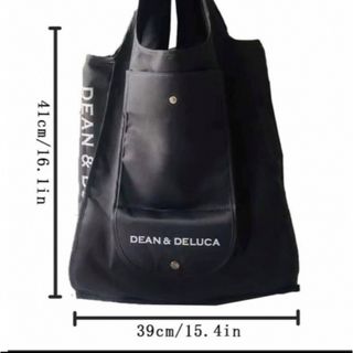 ディーンアンドデルーカ(DEAN & DELUCA)の新品　黒色　新品未使用　DEAN ＆ DELUCA エコバッグ  トート(トートバッグ)