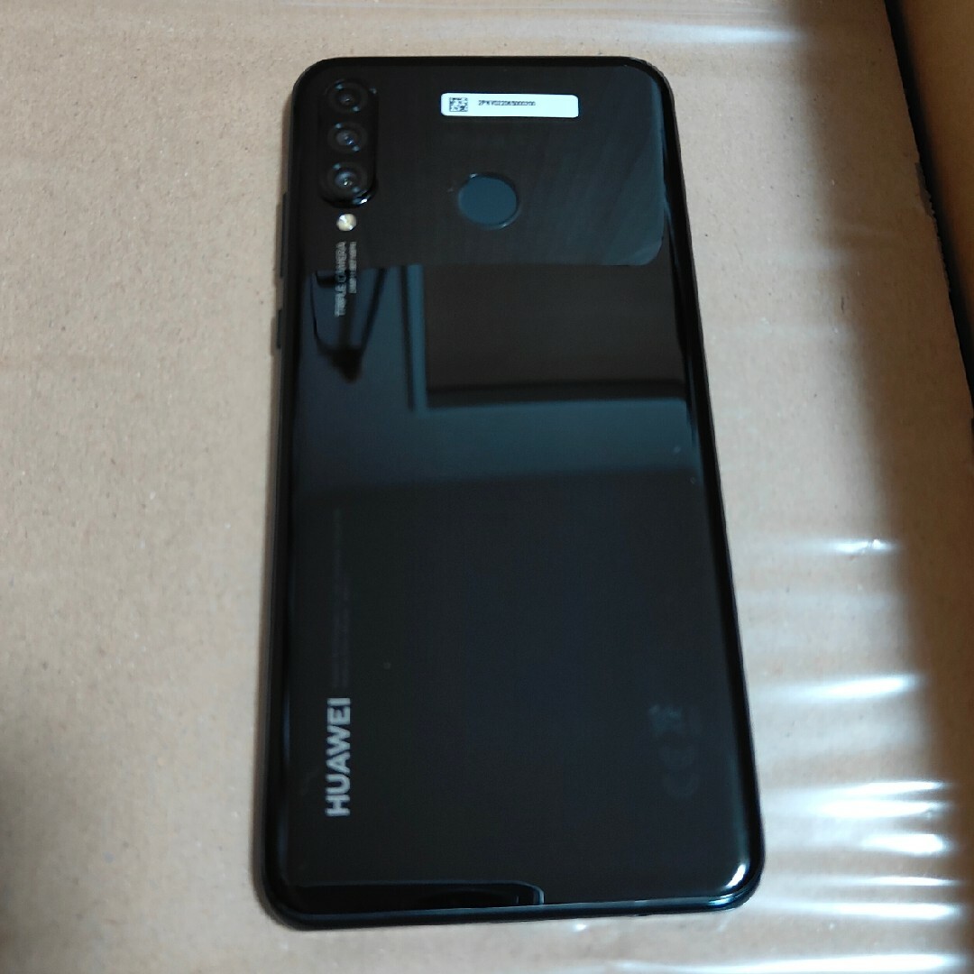 HUAWEI P30 lite ミッドナイトブラック 64GBスマホ/家電/カメラ