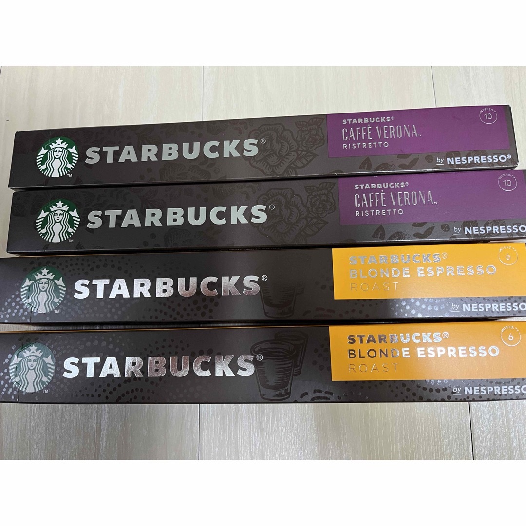 Starbucks(スターバックス)のネスプレッソ　スターバックス　40カプセル 食品/飲料/酒の飲料(コーヒー)の商品写真