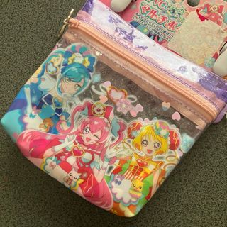 デリシャスパーティプリキュア　移動ポケット シャカシャカ　マルチポケットケース(その他)