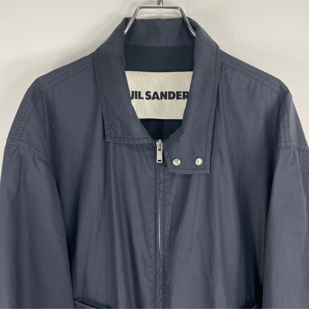 Jil Sander(ジルサンダー)の【希少】JIL SANDER ハイネック オーバーサイズ ジップアップジャケット メンズのジャケット/アウター(ブルゾン)の商品写真