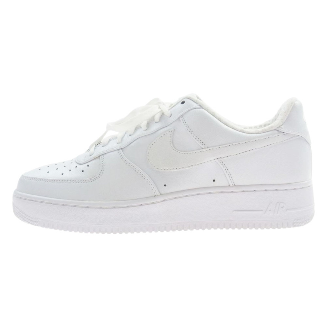 NIKE ナイキ スニーカー 315180-111 AIR FORCE 1 LOW PREMIUM 25TH WHITE AF1 PRM エアフォースワン プレミアム 25周年 レザー ローカット スニーカー ホワイト系 29cm【極上美品】約31cm高さ