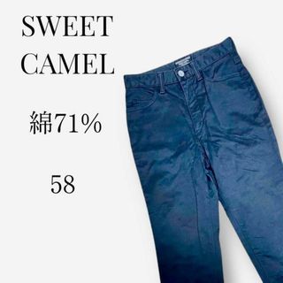 SweetCamel - 【大人気アイテム◎】SWEET CAMEL スキニーデニムパンツ　58 ブラック