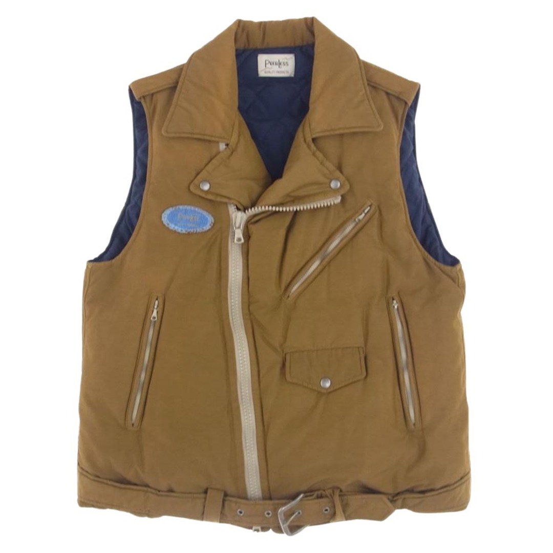 VISVIM(ヴィスヴィム)のVISVIM ビズビム 20AW 0120205013004 STRABLER DOWN VEST ストラバー ダウン ベスト ブラウン系 1【中古】 メンズのジャケット/アウター(その他)の商品写真