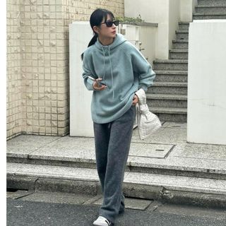 CLANE - 新品未使用！クラネ H/N KNIT HOODIEの通販 by flower｜クラネ