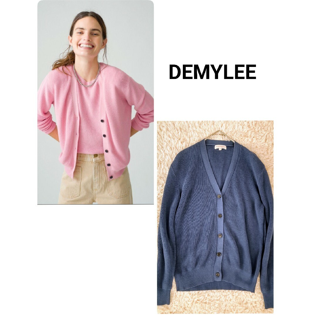 DEMYLEE ★コットンニット★ネイビー★XS★ロンハーマン