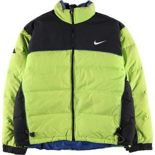 ナイキ(NIKE)の古着 90年代 ナイキ NIKE ACG 初期小文字タグ ネオンカラー ダウンジャケット メンズL ヴィンテージ /evb004306(ダウンジャケット)