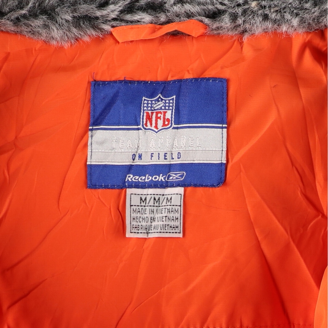 Reebok(リーボック)の古着 リーボック Reebok NFL CHICAGO BEARS シカゴベアーズ ダウンパーカー メンズM /evb004650 メンズのジャケット/アウター(ダウンジャケット)の商品写真