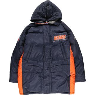 リーボック(Reebok)の古着 リーボック Reebok NFL CHICAGO BEARS シカゴベアーズ ダウンパーカー メンズM /evb004650(ダウンジャケット)