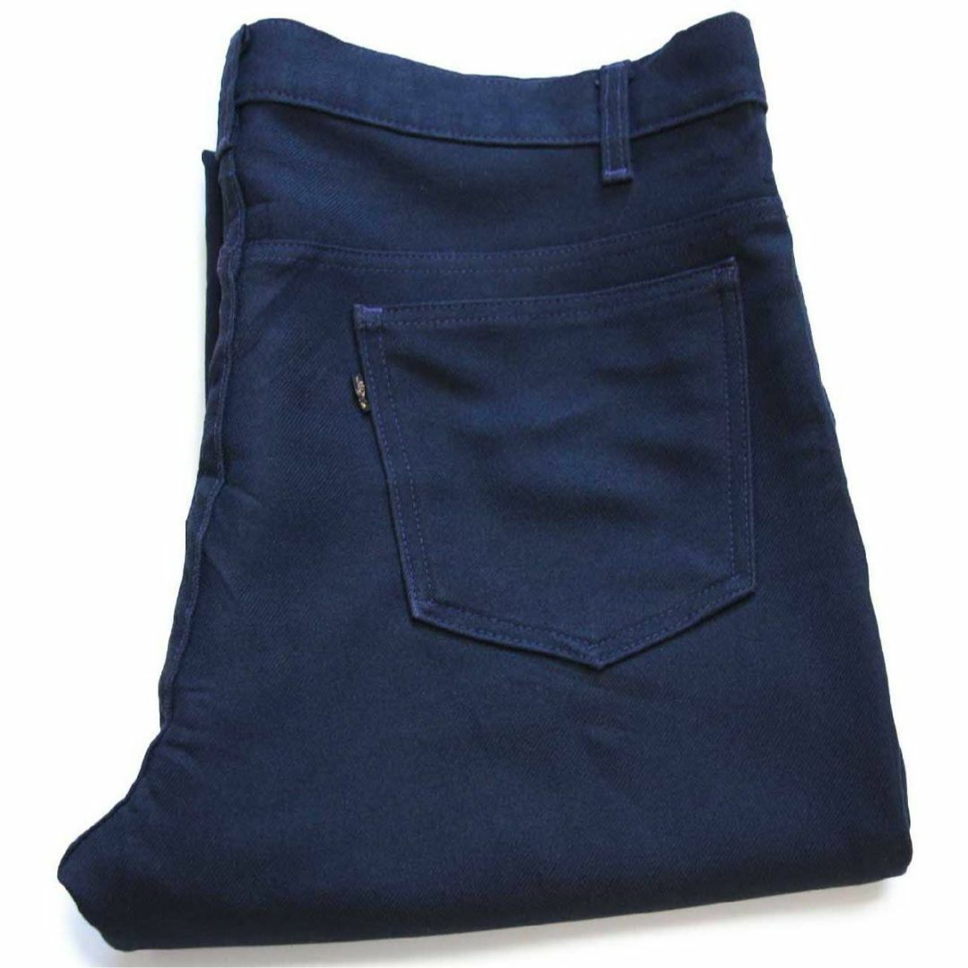 Levi's - 90s USA製 Levi'sリーバイス 517 ポリエステルパンツ 紺 w38 Levi's - 90s USA製 Levi'sリーバイス 517 ポリエステルパンツ 紺 w38