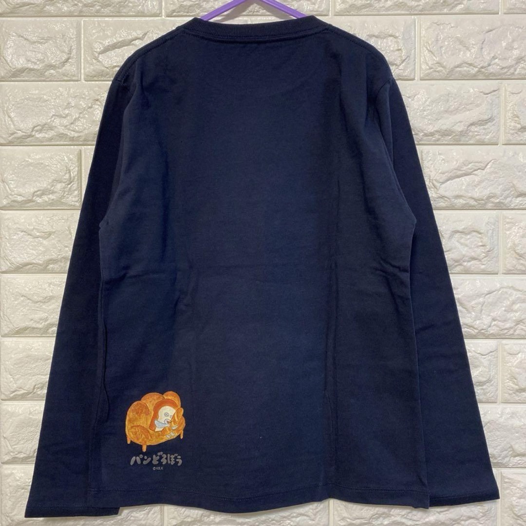 Graniph - グラニフ パンどろぼう 長袖 Tシャツ 140 ネイビー Graniph - グラニフ パンどろぼう 長袖 Tシャツ 140 ネイビー