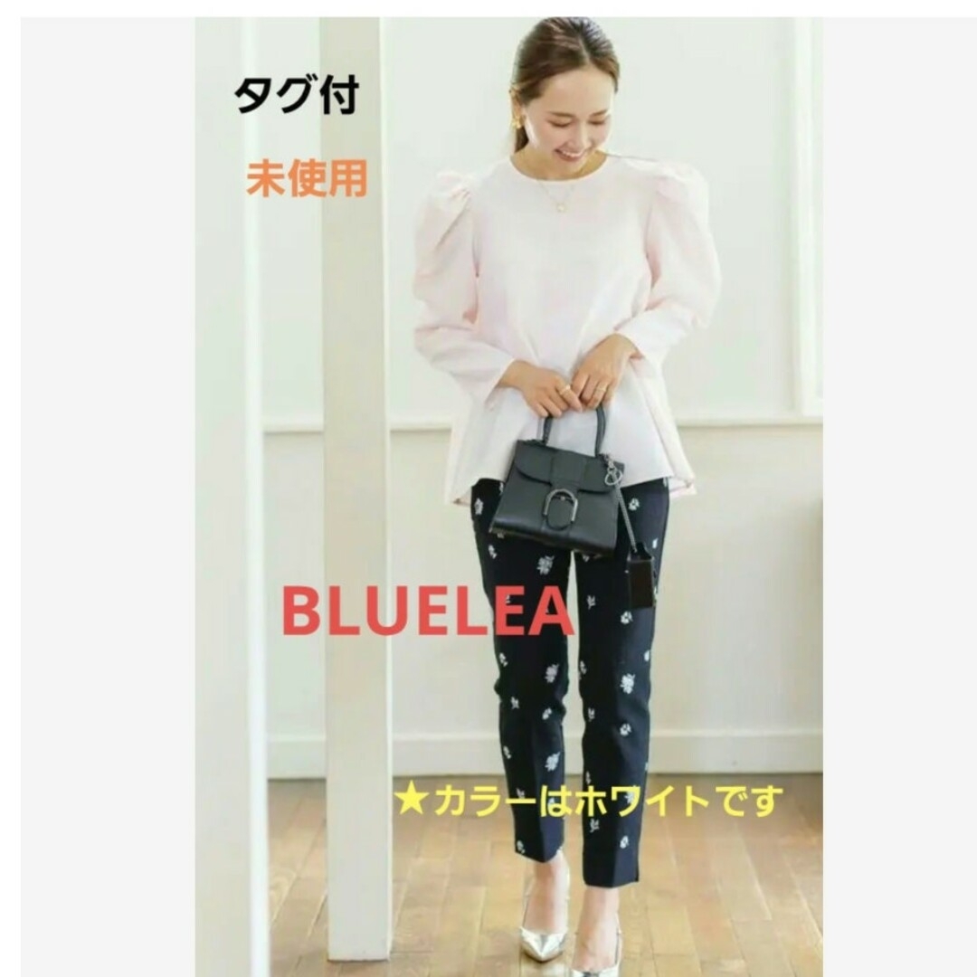 Drawer(ドゥロワー)の★ タグ付き 未使用 BLUELEA  ブルレア  パフスリーブブラウス レディースのトップス(シャツ/ブラウス(長袖/七分))の商品写真