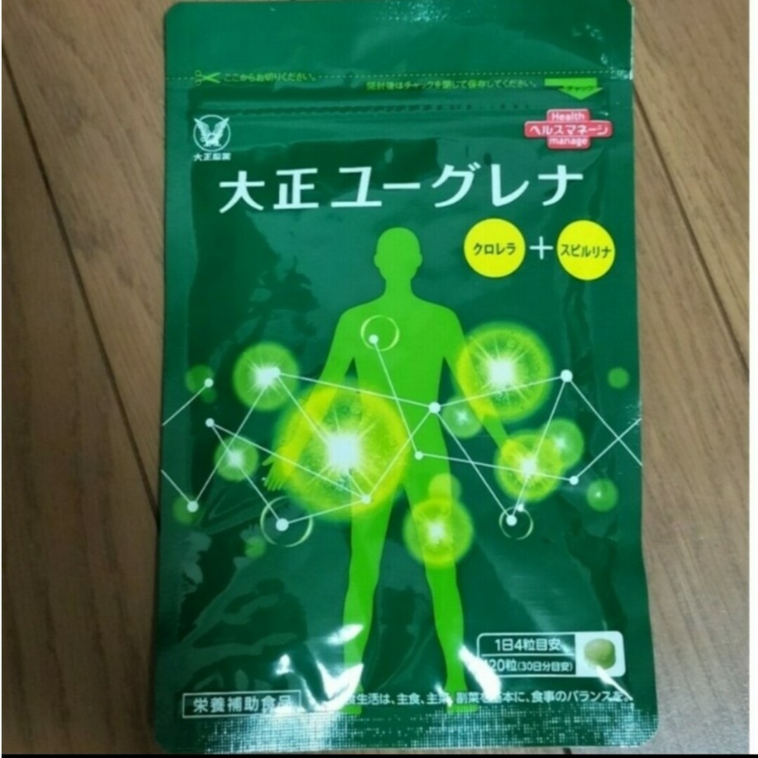 大正製薬(タイショウセイヤク)の大正製薬  大正ユーグレナ  120粒 ユーグレナ ミドリムシ 青汁 食品/飲料/酒の健康食品(青汁/ケール加工食品)の商品写真