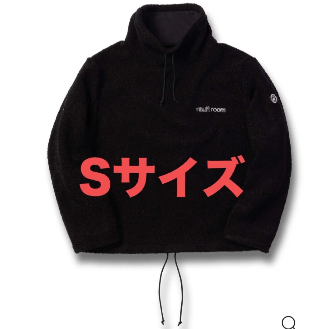 発送までお時間頂きますGAMING PULLOVER BOA JACKET / BLK