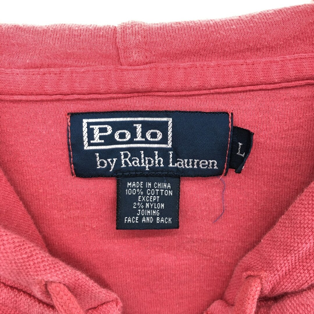 Ralph Lauren(ラルフローレン)の古着 ラルフローレン Ralph Lauren POLO by Ralph Lauren スウェットフルジップパーカー メンズL /eaa415691 メンズのトップス(スウェット)の商品写真