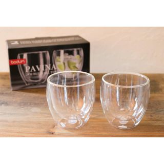 ボダム(bodum)のtama様 専用★新品・未開封★保温・保冷グラス2個セット(グラス/カップ)