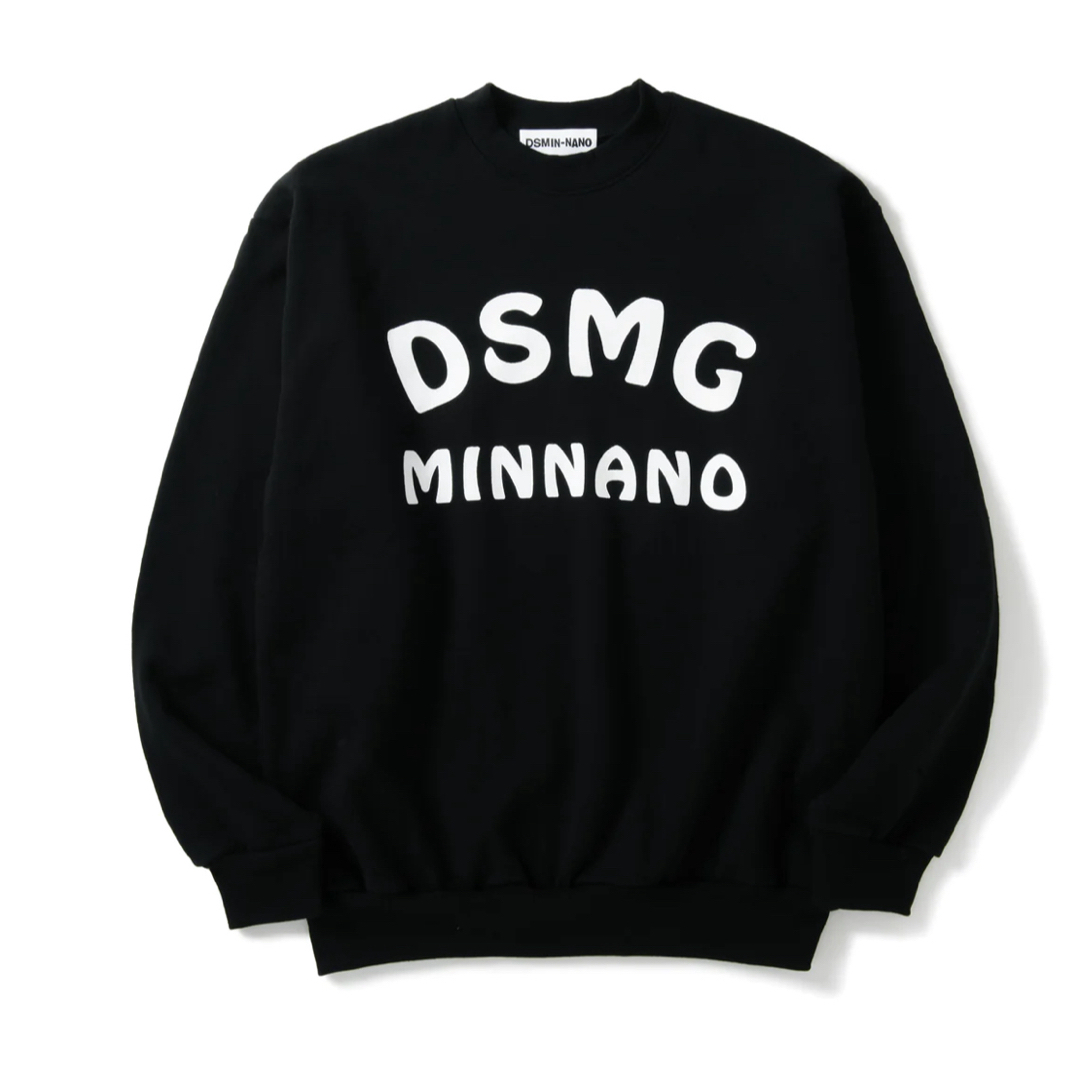 メンズMIN-NANO - Arch Crewneck Black Mサイズ