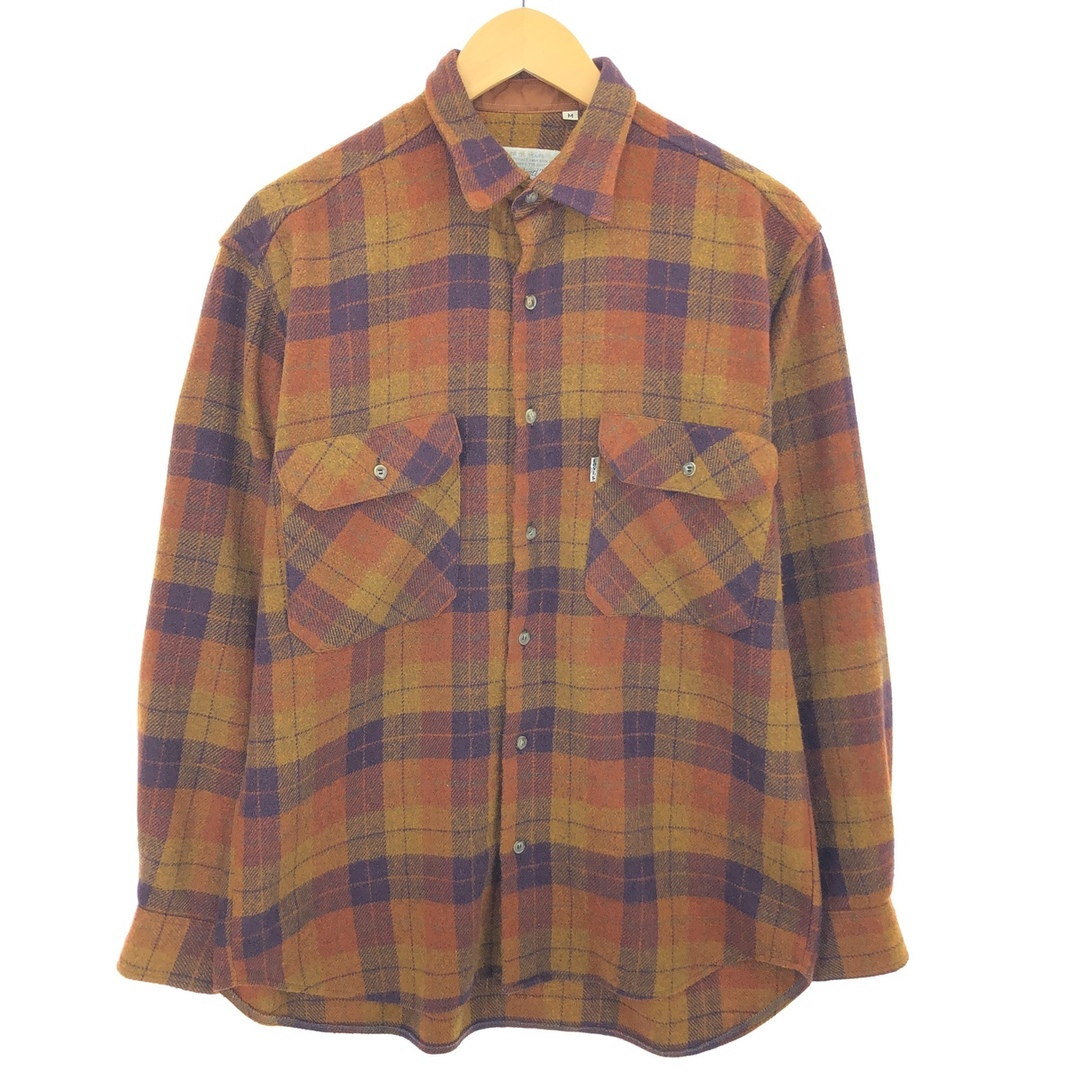 Levi's(リーバイス)の古着 リーバイス Levi's 長袖 チェックシャツ メンズM /eaa412972 メンズのトップス(シャツ)の商品写真