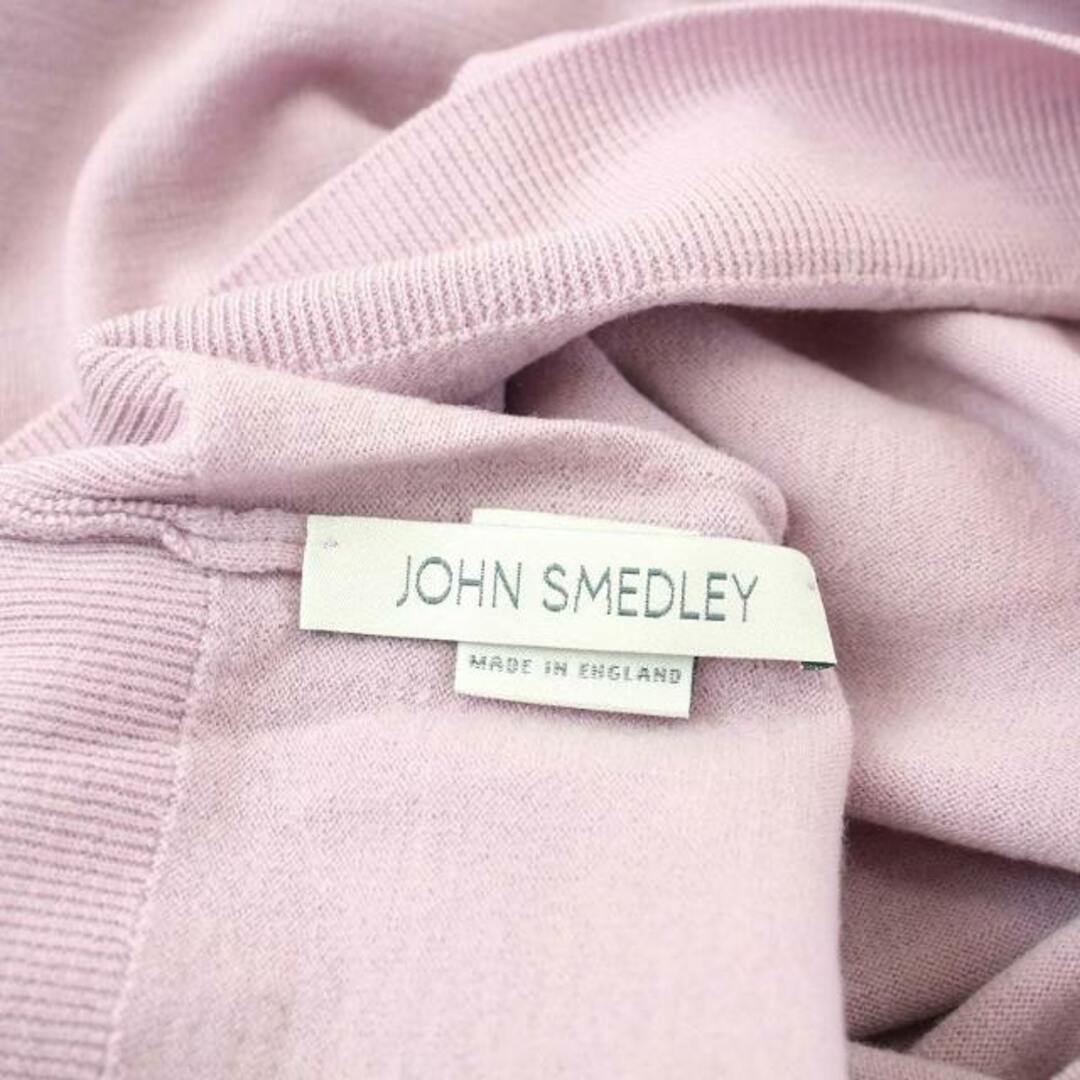 JOHN SMEDLEY(ジョンスメドレー)のジョンスメドレー ニット セーター ウール タートルネック 長袖 M ピンク レディースのトップス(ニット/セーター)の商品写真