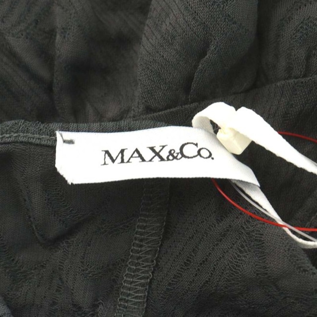 Max & Co.(マックスアンドコー)のマックス&コー MAX&CO. ワンピース ひざ丈 ノースリーブ S グレー レディースのワンピース(ひざ丈ワンピース)の商品写真